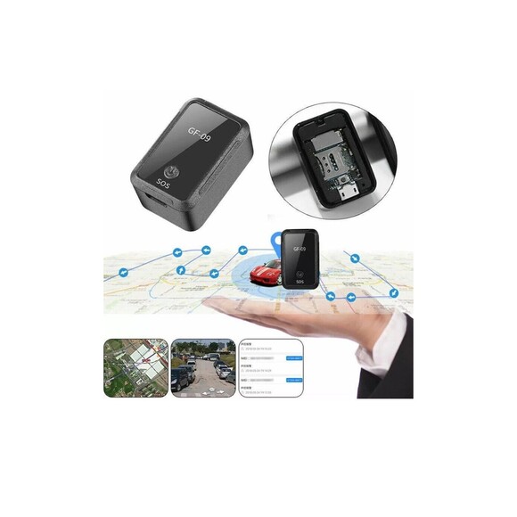 GF09 Mini Magnetic GPS Tracker Real-time Car Truck Vehicle Locator 2 Pack - Picture 5 of 8